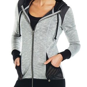 Lorna Jane zip through workout jacket.